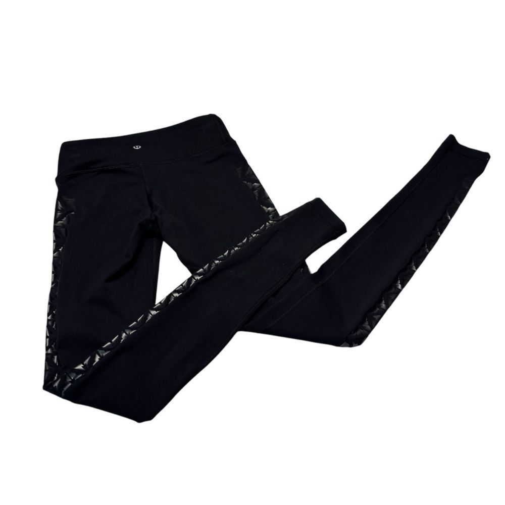 Lululemon Wunder Under Pant Full On Luon (Aztec Print) Sz. 2 - Picture 3 of 11